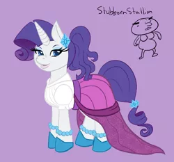 Size: 824x768 | Tagged: safe, artist:stubbornstallion, derpibooru import, rarity, 30 minute art challenge, solo