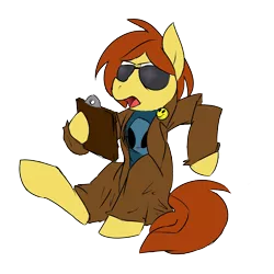 Size: 2000x2000 | Tagged: artist needed, bad edit, clipboard, colored, derpibooru import, ponified, postal, postal dude, safe, textless