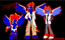 Size: 1024x625 | Tagged: safe, artist:arteses-canvas, derpibooru import, oc, oc:prodigy skyfire, unofficial characters only, alicorn, anthro, equestria girls, alicorn oc, cutie mark, equestria girls-ified, eyewear, femboy, glasses, male, solo