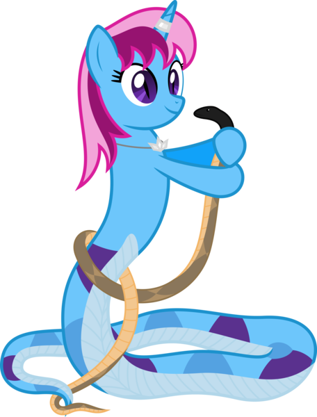 Download 597801 Absurd Resolution Albumin Flask Alicorn Alicorn Oc Artist Parclytaxel Australia Beerwah Black Headed Python Brisbane Coils Derpibooru Import Holding Horn Ring Hug Knot Lamia Necklace Oc Oc Parcly Taxel Original Species