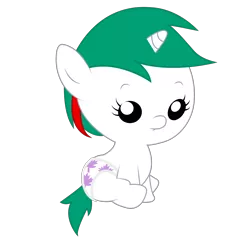 Size: 2000x2000 | Tagged: safe, artist:aquaticneon, derpibooru import, baby gusty, gusty, pony, baby, baby pony, filly, foal, g1, g1 to g4, generation leap, simple background, solo, transparent background, younger