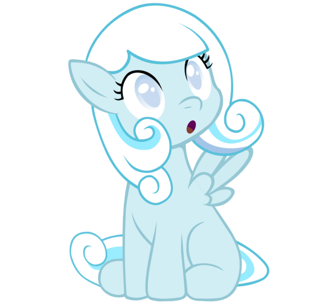 Size: 907x849 | Tagged: artist:batbow, cute, derpibooru import, looking up, oc, oc:snowdrop, safe, simple background, sitting, snowbetes, solo, transparent background, unofficial characters only, vector