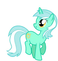 Size: 800x831 | Tagged: artist:bluefluffydinosaur, derpibooru import, lyra heartstrings, safe, simple background, solo, transparent background, vector