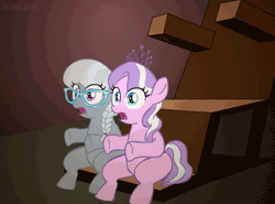 Size: 600x443 | Tagged: suggestive, artist:loulouvz, derpibooru import, diamond tiara, silver spoon, earth pony, pony, abuse, animated, blank flank, braid, brush, butt, crying, diamond buttiara, discipline, donald duck, duo, duo female, female, females only, filly, foal, frame by frame, gif, glasses, harsher in hindsight, image, jewelry, machine, ouch, payback, plot, plot pair, punishment, red butt, reddened butt, revenge, scene interpretation, signature, silverbutt, spank mark, spanked, spanking, spanking machine, spoonabuse, tears of pain, the practical pig, tiara, tiarabuse, upside down
