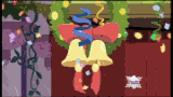 Size: 160x90 | Tagged: amethyst star, animated, apple bloom, applejack, bon bon, candy mane, chancellor puddinghead, clover the clever, coco crusoe, commander hurricane, cutie mark crusaders, derpibooru import, dizzy twister, doctor whooves, fluttershy, hearth's warming eve, hearth's warming eve (episode), lemon hearts, linky, lyra heartstrings, mane seven, mane six, minuette, orange swirl, picture for breezies, pinkie pie, ponet, princess platinum, private pansy, rainbow dash, rainbowshine, rarity, safe, scootaloo, screencap, seafoam, sea swirl, shoeshine, smart cookie, spike, spring melody, sprinkle medley, sweetie belle, sweetie drops, time turner, twilight sparkle, twinkleshine