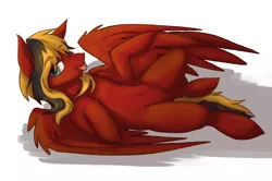 Size: 1280x849 | Tagged: suggestive, artist:1an1, derpibooru import, oc, oc:gear, unofficial characters only, pegasus, pony, explicit source, looking at you, solo