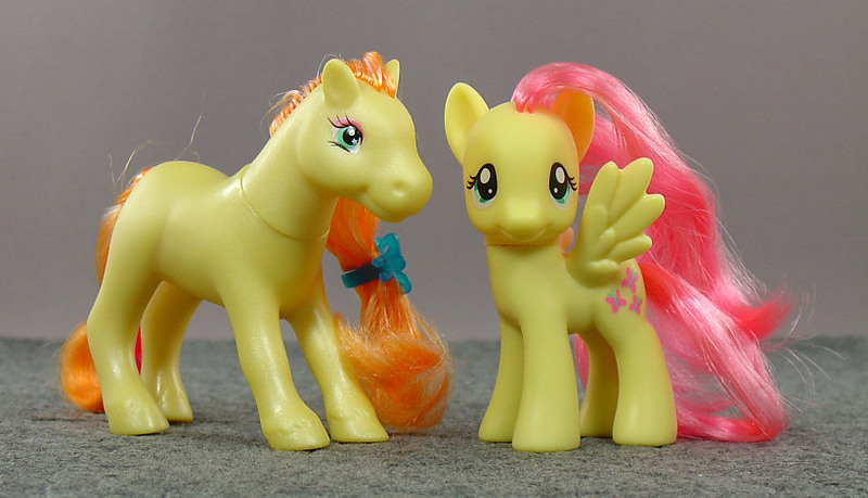 Size: 820x470 | Tagged: brushable, derpibooru import, fluttershy, hasbro, lanard, official, pony tails, safe, strawberry vine, toy