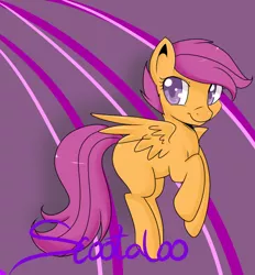 Size: 618x667 | Tagged: artist:lustrous-dreams, derpibooru import, safe, scootaloo, scootaloo can fly, simple background, solo