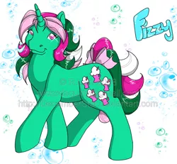 Size: 956x884 | Tagged: artist:decemberstar, bubble, derpibooru import, fizzy, g1, safe, watermark