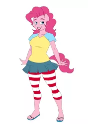 Size: 1200x1697 | Tagged: anthro, artist:thecreator9, derpibooru import, pinkie pie, safe, solo