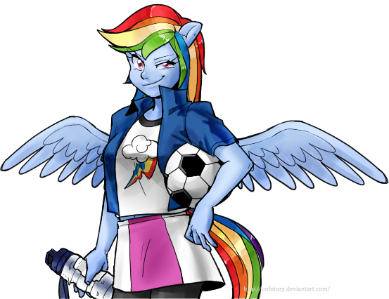 Size: 553x426 | Tagged: safe, artist:cofotory, derpibooru import, rainbow dash, equestria girls, burly, ponied up, simple background, solo, transparent background