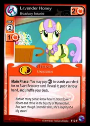 Size: 698x978 | Tagged: card, ccg, derpibooru import, enterplay, fake, mlp trading card game, safe, sunshine petals