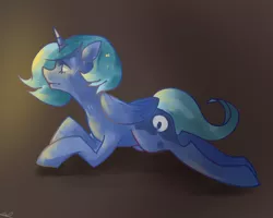 Size: 1280x1024 | Tagged: artist:torii, derpibooru import, filly, pixiv, princess luna, s1 luna, safe, solo, woona