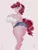 Size: 750x1000 | Tagged: anthro, artist:phurie edits, bbw, big breasts, breasts, chubby, clothes, colorist:stingray970, derpibooru import, edit, female, huge breasts, impossibly large breasts, pinkie pie, solo, solo female, suggestive