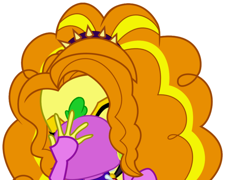 Size: 1200x956 | Tagged: safe, artist:mercurycraft7, artist:titanium-pony, derpibooru import, edit, adagio dazzle, spike, dog, equestria girls, adagiospike, bestiality, eyes closed, interspecies, kissing, shipping, simple background, spike the dog, transparent background, vector