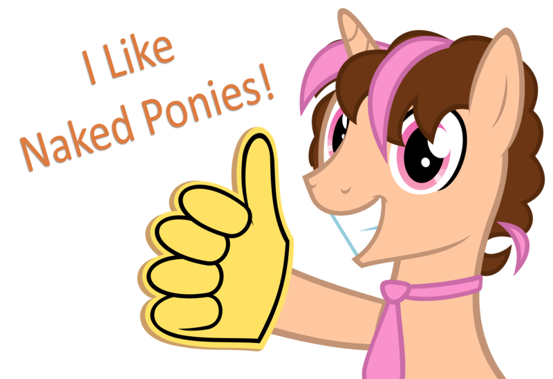 Size: 3244x2223 | Tagged: artist:zacatron94, derpibooru import, foam finger, high res, oc, oc:think pink, safe, simple background, solo, transparent background, unofficial characters only, vector