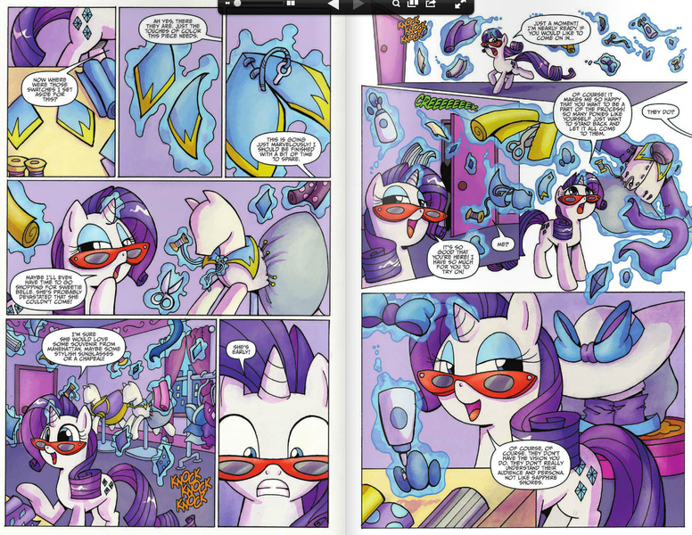 Size: 1160x897 | Tagged: babs seed, derpibooru import, idw, idw advertisement, preview, rarity, safe, spoiler:comic, spoiler:comicff13