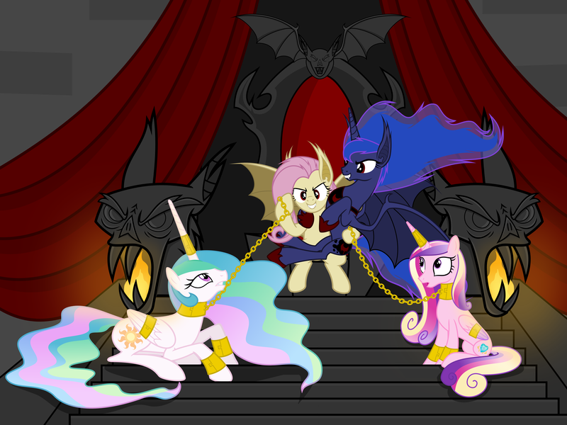 vampire fruit bat fluttershy