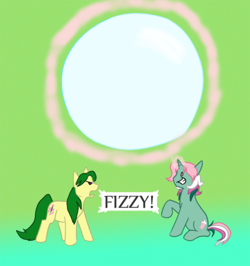 Size: 500x532 | Tagged: artist:kourabiedes, ask, ask fizzy, bubble, derpibooru import, fizzy, g1, magic, magic star, safe, tumblr