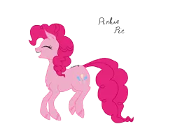 Size: 2048x1536 | Tagged: artist:petunedrop, bouncing, derpibooru import, happy, pinkie pie, pronking, safe, solo, unshorn fetlocks