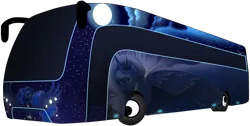 Size: 1024x518 | Tagged: safe, artist:shadownewdash, artist:wsd-brony, derpibooru import, princess luna, pony, bus, to the moon, vehicle