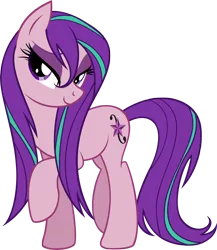 Size: 6000x6912 | Tagged: suggestive, artist:deathnyan, derpibooru import, aria blaze, ponified, pony, equestria girls, rainbow rocks, absurd resolution, alternate hairstyle, bedroom eyes, equestria girls ponified, loose hair, simple background, solo, transparent background, vector, wet mane