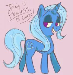 Size: 622x643 | Tagged: safe, artist:fedorabow, derpibooru import, trixie, pony, unicorn, female, mare, solo