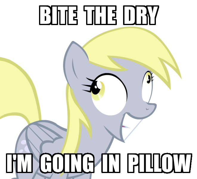 Size: 661x600 | Tagged: suggestive, artist:ranviet, derpibooru import, derpy hooves, pegasus, pony, derp, female, image macro, implied anal, mare, meme, reaction image, smiling