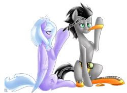 Size: 2380x1744 | Tagged: safe, artist:glitteronin, derpibooru import, oc, oc:forged steel, oc:glitter jewel, unofficial characters only, earth pony, pony, jeweel