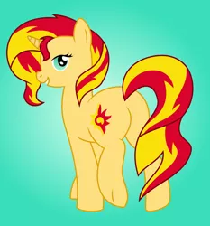 Size: 6000x6444 | Tagged: safe, artist:a-jewel-of-rarity, derpibooru import, sunset shimmer, pony, unicorn, absurd resolution, bunset shimmer, looking at you, plot, trace, vector trace, walking