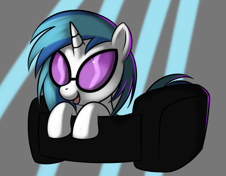 Size: 1350x1050 | Tagged: artist:kloudmutt, derpibooru import, safe, solo, vinyl scratch