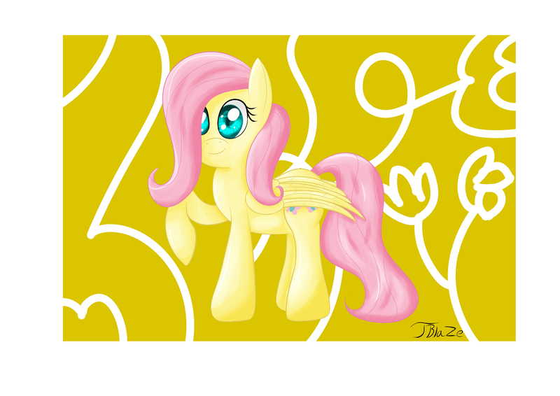 Size: 3508x2480 | Tagged: artist:clayman778, derpibooru import, fluttershy, safe, solo