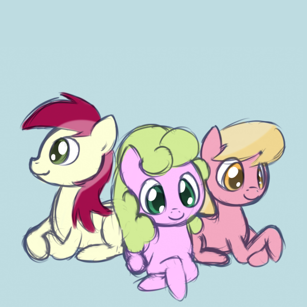 Size: 600x600 | Tagged: artist:solar-slash, ask, ask the flower trio, daisy, derpibooru import, flower trio, flower wishes, lily, lily valley, roseluck, safe, tumblr