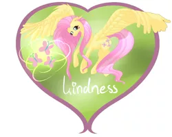 Size: 4704x3771 | Tagged: artist:tinylittlewatermelon, derpibooru import, fluttershy, flying, heart, safe, solo