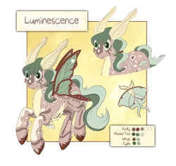 Size: 5135x4852 | Tagged: absurd resolution, artist:styxlady, derpibooru import, mothpony, oc, oc:luminescence, original species, safe, solo, unofficial characters only