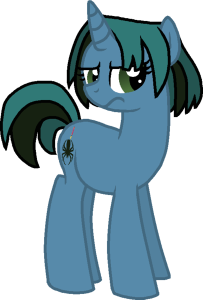 Size: 571x843 | Tagged: safe, artist:starryoak, derpibooru import, ponified, pony, unicorn, gwen, simple background, solo, total drama island, transparent background