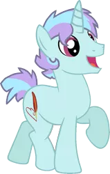 Size: 735x1159 | Tagged: safe, artist:starryoak, artist:twiily-bases, derpibooru import, oc, oc:calm chime, unofficial characters only, pony, unicorn, commission, raised hoof, rule 63, simple background, solo, transparent background