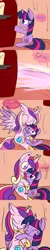 Size: 700x3500 | Tagged: artist:lustrous-dreams, ask, ask filly twilight, derpibooru import, filly, princess cadance, safe, tumblr, twilight sparkle, younger