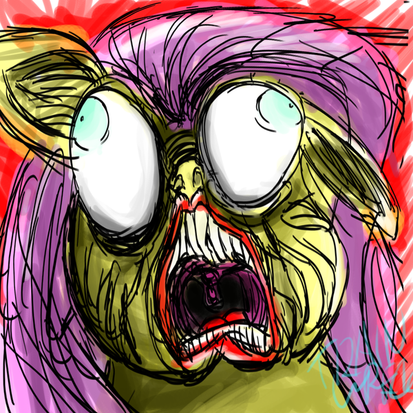 Size: 1000x1000 | Tagged: artist:train wreck, derpibooru import, emotional, fluttershy, meme, menstruation, nightmare fuel, rage face, rage guy, safe, solo