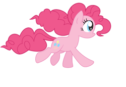 Size: 1084x746 | Tagged: safe, artist:pupster0071, derpibooru import, pinkie pie, animated, running, solo