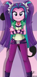 Size: 645x1321 | Tagged: safe, artist:the-butch-x, derpibooru import, aria blaze, equestria girls, rainbow rocks, beautiful, beautiful x, clothes, explicit source, solo, sunburst background