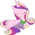 Size: 796x799 | Tagged: safe, artist:reaver75, derpibooru import, princess cadance, spike, eyes closed, female, image, male, png, shipping, simple background, sleeping, spikedance, straight, transparent background, vector
