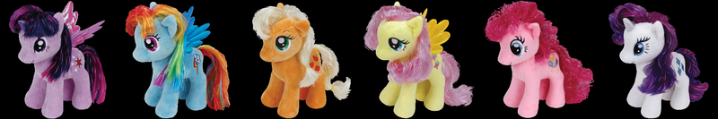 Size: 2100x350 | Tagged: safe, derpibooru import, applejack, fluttershy, pinkie pie, rainbow dash, rarity, twilight sparkle, twilight sparkle (alicorn), alicorn, pony, female, irl, mane six, mare, photo, plushie, ty