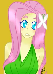 Size: 500x700 | Tagged: safe, artist:manny-heatlook, derpibooru import, fluttershy, human, humanized, pony coloring, solo