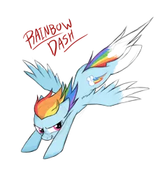 Size: 1100x1200 | Tagged: safe, artist:natsu714, derpibooru import, rainbow dash, flying, simple background, solo, transparent background