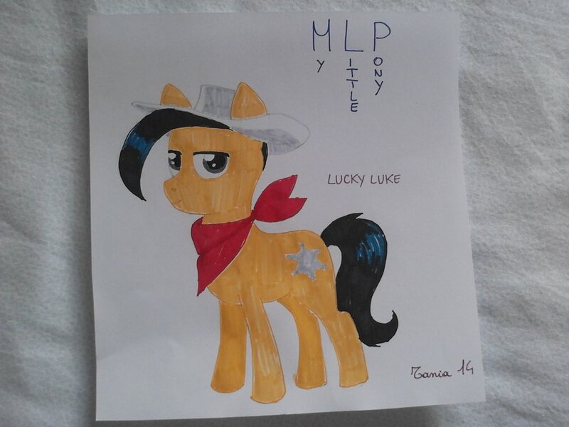 Size: 1024x768 | Tagged: safe, artist:theitaliangirl92, derpibooru import, ponified, earth pony, pony, lucky luke