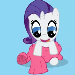 Size: 1772x1772 | Tagged: artist:sawsta, cloth, dead source, derpibooru import, filly, rarity, safe, solo, younger