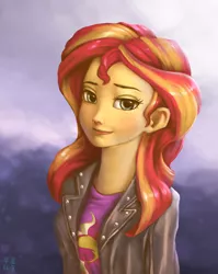 Size: 1151x1443 | Tagged: safe, artist:mrs1989, derpibooru import, sunset shimmer, equestria girls, rainbow rocks, realistic, solo