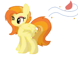 Size: 1024x768 | Tagged: safe, artist:chocolate-opals, derpibooru import, pegasus, pony, cute, cutie mark, magical lesbian spawn, offspring, parent:fluttershy, parent:spitfire, parents:flutterfire, solo