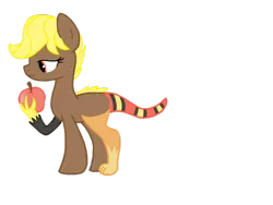 Size: 1024x768 | Tagged: apple, artist:chocolate-opals, crack shipping, derpibooru import, food, hybrid, interspecies offspring, offspring, parent:applejack, parent:discord, parents:applecord, safe